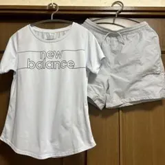 new balance ニューバランス　ランショートパンツ Tシャツ2点セット