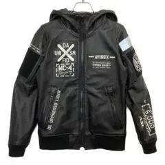 【美品】AVIREX MILITARY CAMP レザージャケット HALO