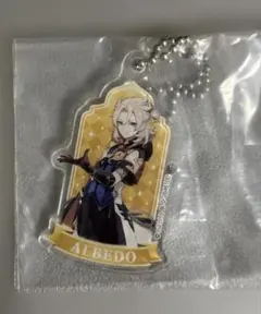 原神　アルベド　アクリルチャーム　アクリルキーホルダー　チャーム　モンド
