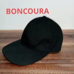 BONCOURA ブラック　キャップ 334b871de53f05b231ce91dad211a3
