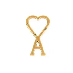AMI PARIS アミパリス ゴールドフック キーリング