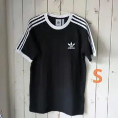 アディカラーtシャツ　ブラックSサイズ