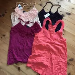 GAP キャミソール ４枚セット