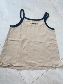 KENZO 刺繍入りノースリーブタンクトップ 110