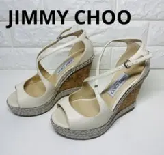 JIMMY CHOO DAKOTA ウェッジソールサンダル