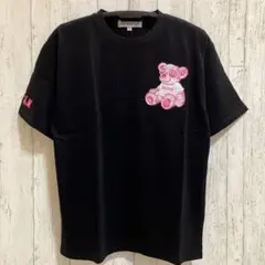 RUMSODA ベア刺繍 セミBIG 半袖Tシャツ