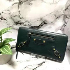 BALENCIAGA シティ ラウンドファスナー 長財布 3438