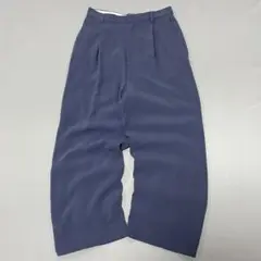 00s~ アセテート 1タック センタープレス スラックス ドレープ スムース