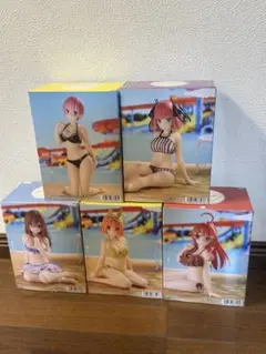 五等分の花嫁∽ 水着verフィギュアセット