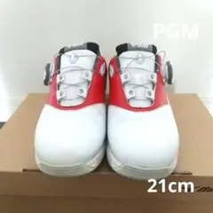 【PGM】キッズ ゴルフシューズ ゴルフスパイク 21cm