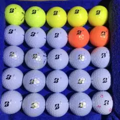 ゴルフボール　ロストボール　25個　ブリヂストン