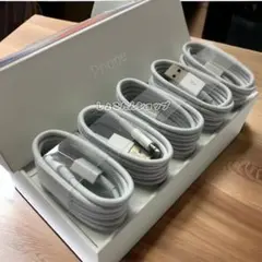 iphone 14 mini ライトニング ケーブル 純正 対応 5本