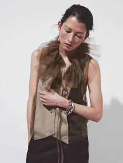 長尾よしみさん✖️ WILD THINGS QUILTING GILET 長尾よしみさん✖️ WILD THINGS QUILTING GILET レディース