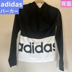 adidas リニア フーディー トラック パーカー