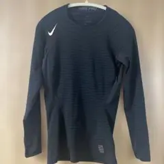 ナイキ NIKE PRO カットソー アンダー 長袖 ボーダーDRY-FIT M