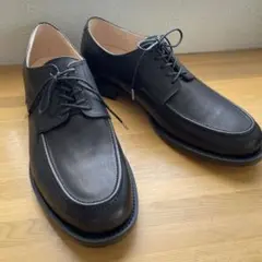 未使用級・受注生産✨Iru FIRST PLAIN TOE Horse 革靴　黒 FIRST PLAIN TOE Horse / 即納 | Iru