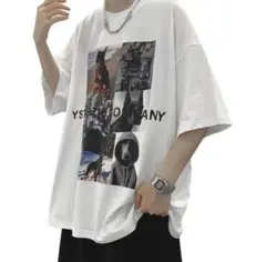 メンズ Tシャツ オーバーサイズ ビッグ 2XL トップス カジュアル 新品