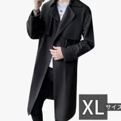【新品タグ付き】メンズトレンチコート★XL★カジュアル★通勤通学★お洒落★旅行