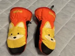 mine キッズ スノー用グローブ オレンジ