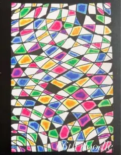 #66 抽象画 原画