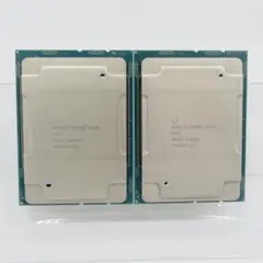 Intel Xeon GOLD 5122 SR3AT ２個セット 動作確認済み