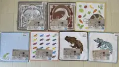 一番くじ 爬虫類 ハンドタオル セット E賞 タオルコレクション