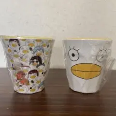 銀魂エリザベス メラミンカップ 2個セット「新品未使用品」