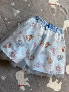 プリキュア柄スカート サイズ100 水色