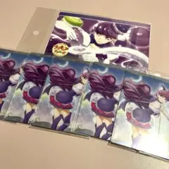 キュアマカロン　ブロマイド＆ウエハース5枚セット