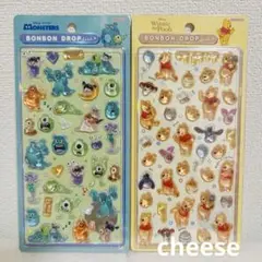 《新品》ディズニー　ボンボンドロップシール　2枚　※コンビニ払い不可