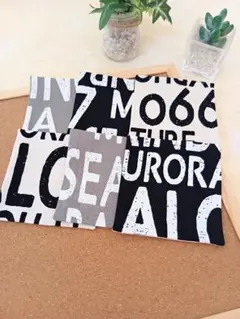 コースター(英字)