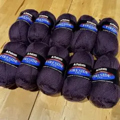 patons Fireside 5 Ply ウール100%50g 10玉