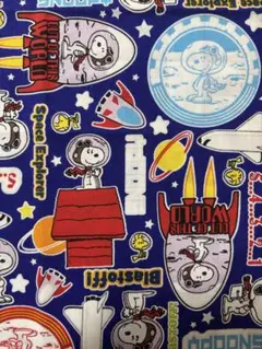 約50×50㎝　SNOOPY シーチング　生地　はぎれ