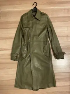 エディション ラムレザートレンチコート