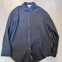 H&M シワ加工ルーズシャツ　Sサイズ　エイチアンドエム