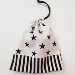 コップ入れ・コップ袋・巾着★ハンドメイド　星柄①