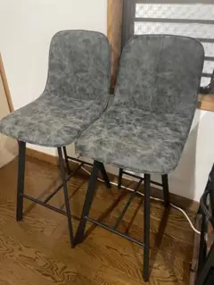 カウンターチェア2脚セット