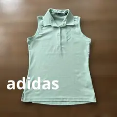 adidas《アディダス》ゴルフポロシャツ　ノースリーブ　M