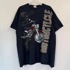 fruits of the room 半袖　tシャツ BLACK XL バイク
