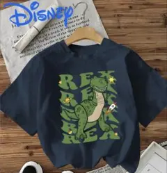 トイストーリー　REX コットンTシャツ　L ピクサー