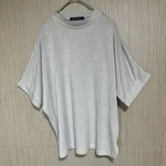 【ニコルセレクション】シルバー オーバーサイズ Tシャツ M
