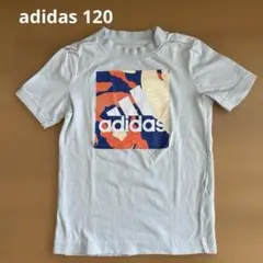 adidas 半袖Tシャツ 120 ライトブルー
