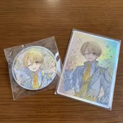 すとぷり プレミアム缶バッジ コレクションカード 9周年 セット るぅとくん