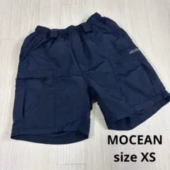 MOCEAN カーゴパンツ　ショートパンツ サイドポケット付き　ナイロン
