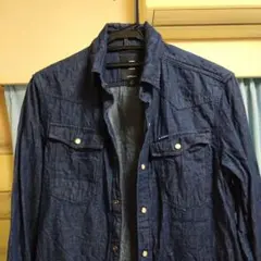 G-STAR ダークブルーデニムシャツ