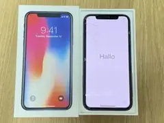 iPhone X Space Gray 64 GB Softbank 画面割れ