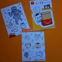 ちいかわシール3枚