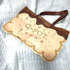 Q-pot ビスケット トートバッグ