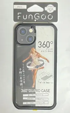 FunGoo360°GUARD CASE Black iPhone 14/13用