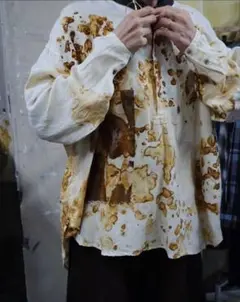 即完 st pour homme 限定 SILVER RAIN 錆染め シャツ
